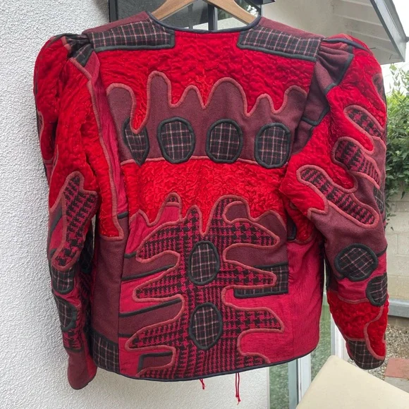 Judith Roberts Patchwork Western Jacket - Picture 2 of 12